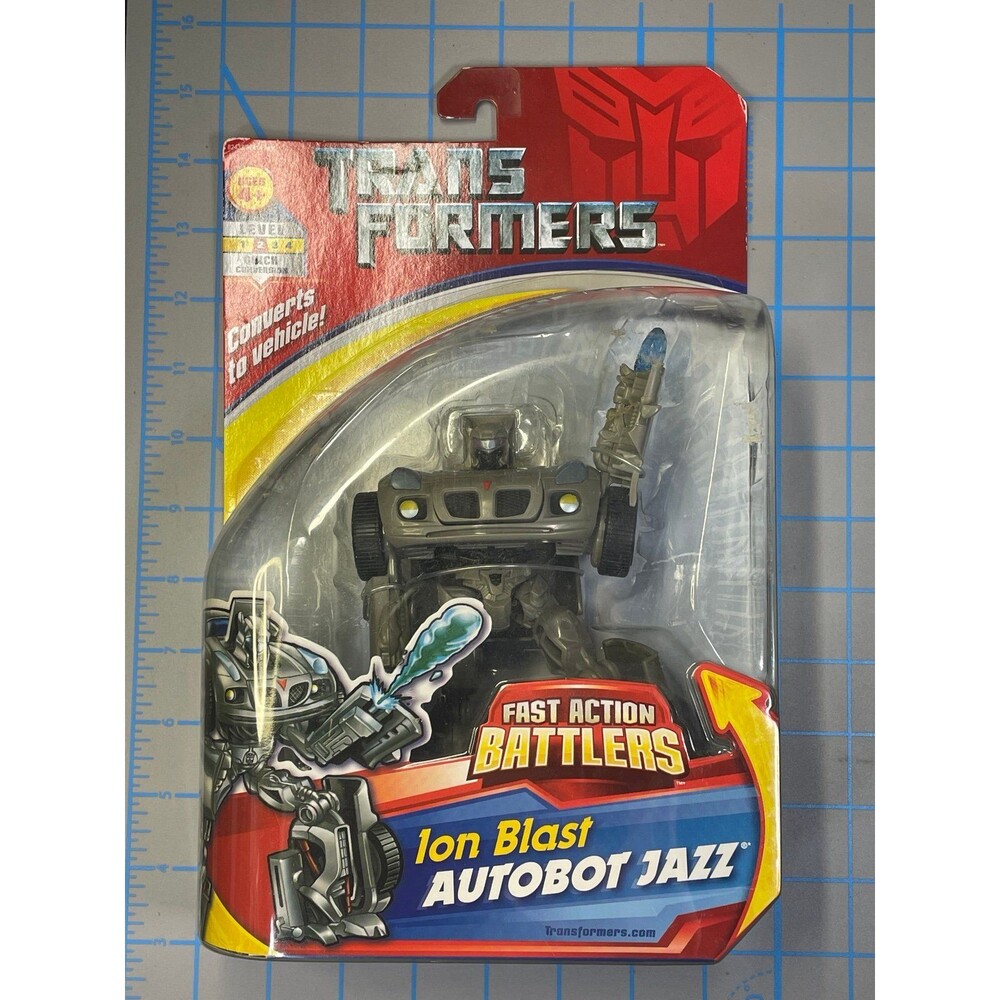 Transformers Fast Action Battlers Ion Blast Autobot Jazz Action Figure